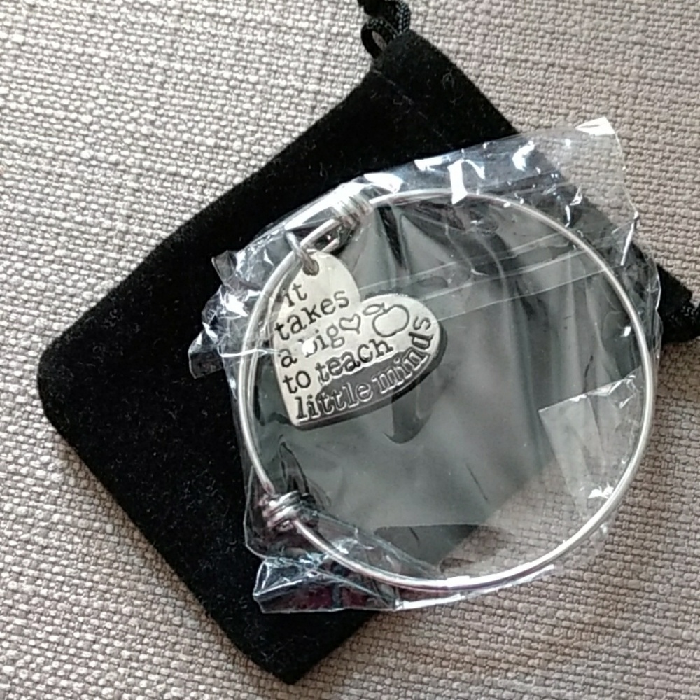 Bangle bracelet for teachers